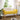 Tufted Yellow Linen Upholstered Bench Footstool