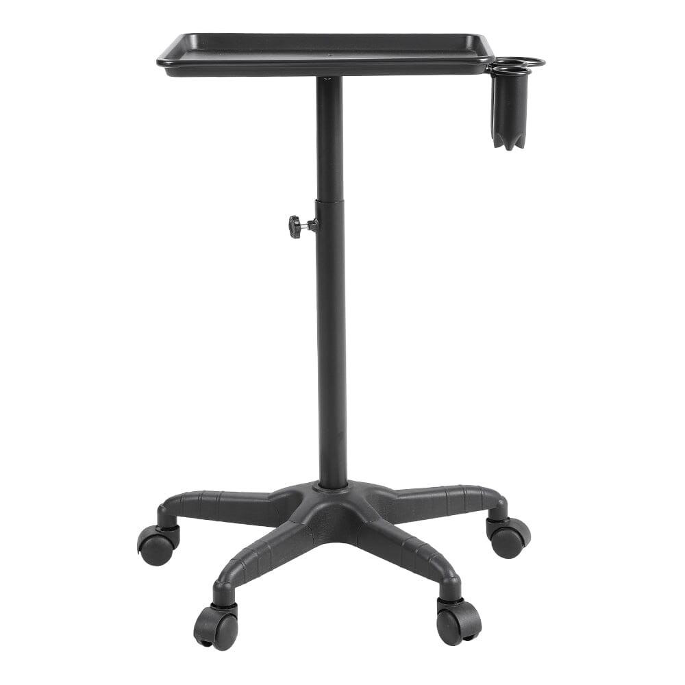 Adjustable Salon Tray Cart on Wheels Pet Grooming Tables Living and Home