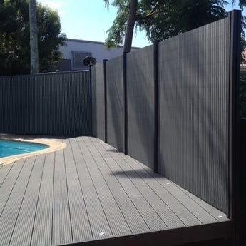 PVC Garden Fence Outdoor Privacy Screen