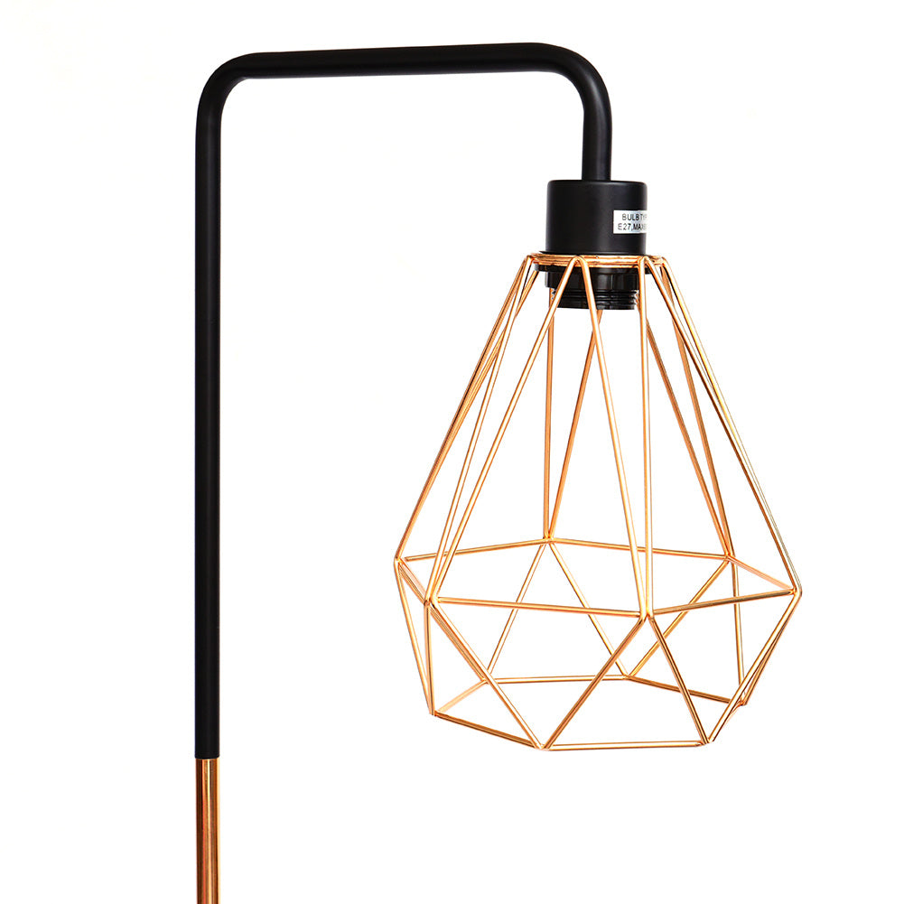 Modern Floor Lamp with Marble Base - Dimmable Floorlamp Living and Home