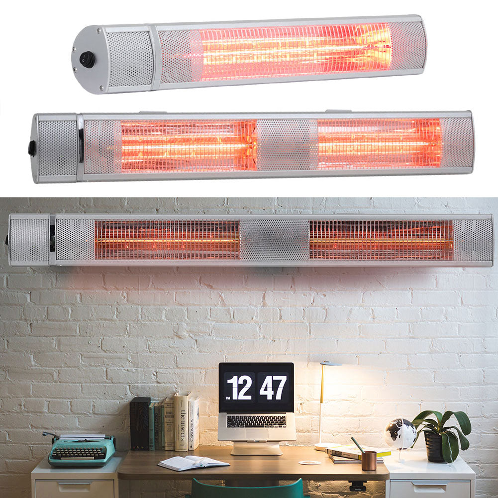 Wall Mount Electric Space Heater 750/1500/2000W Space Heaters Living and Home