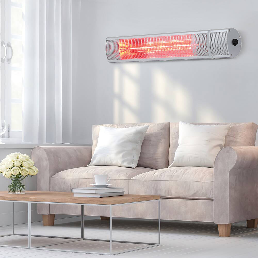 Wall Mount Electric Space Heater 750/1500/2000W Space Heaters Living and Home