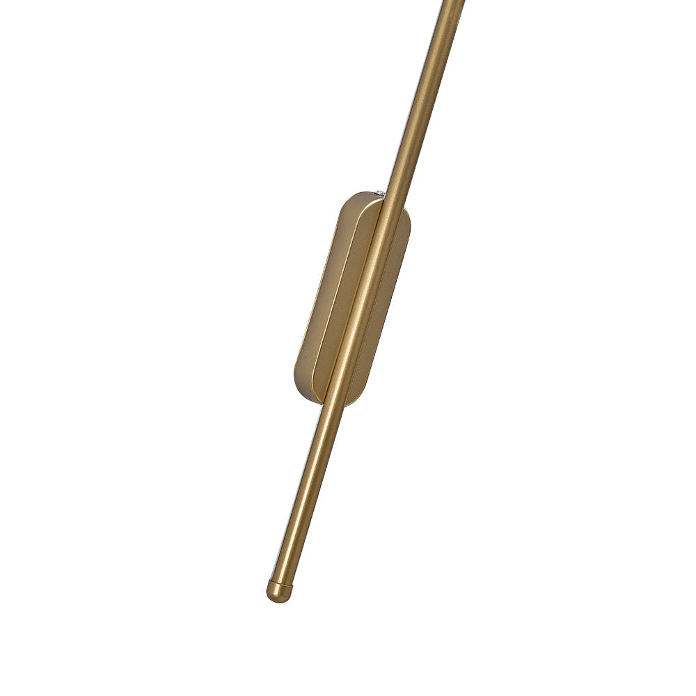 Modern Gold Aluminum Linear LED Wall Lighting Fixture 100cm Wall Lamps Living and Home