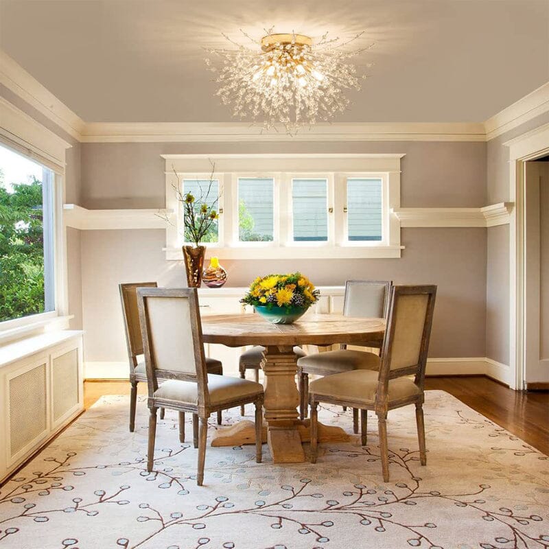 2 Style Sputnik Flush Mount Ceiling Light Ceiling Lights Living and Home