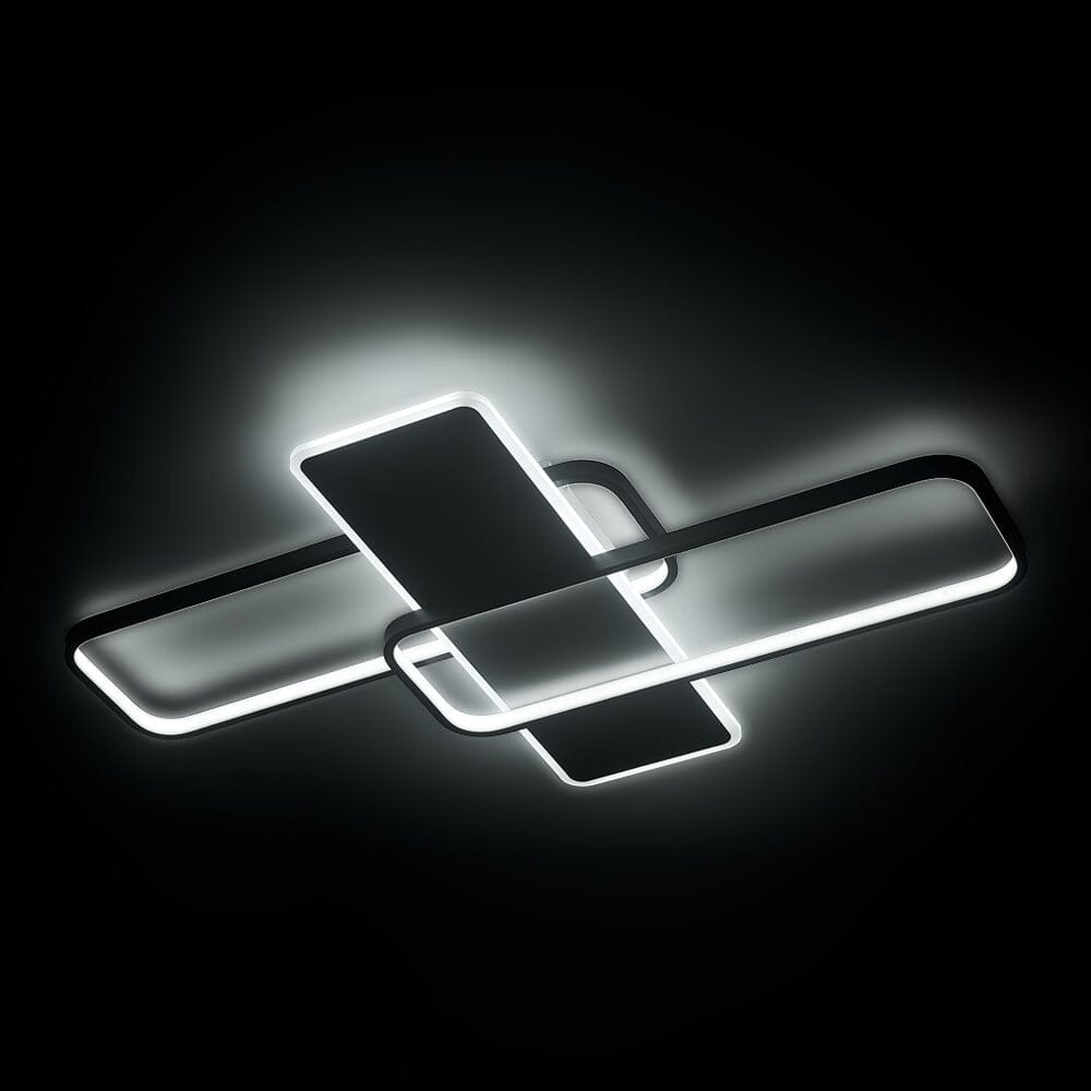 Modern Rectangular LED Ceiling Light Flush Mount Ceiling Lights Living and Home