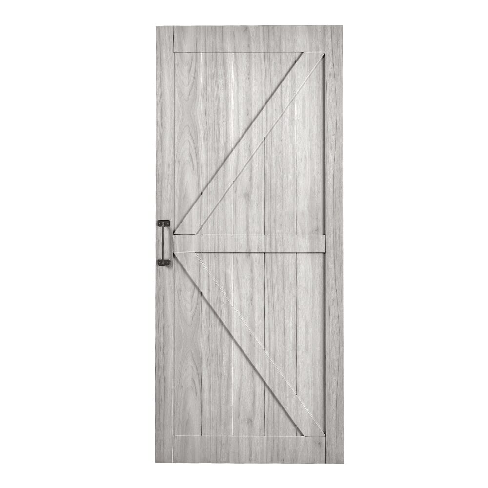 213cm Height Wooden Barn Door Sliding Doors with 200cm L Sliding Kit living room Living and Home