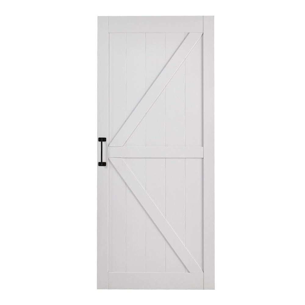213cm Height Wooden Barn Door Sliding Doors with 200cm L Sliding Kit living room Living and Home
