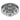 3-Tier Chic Crystal Ceiling Light with Chrome Finish Living and Home