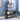 Industrial-Style 5-Tier Vintage Iron Bookshelf with E1 Grade PB Boards Living and Home