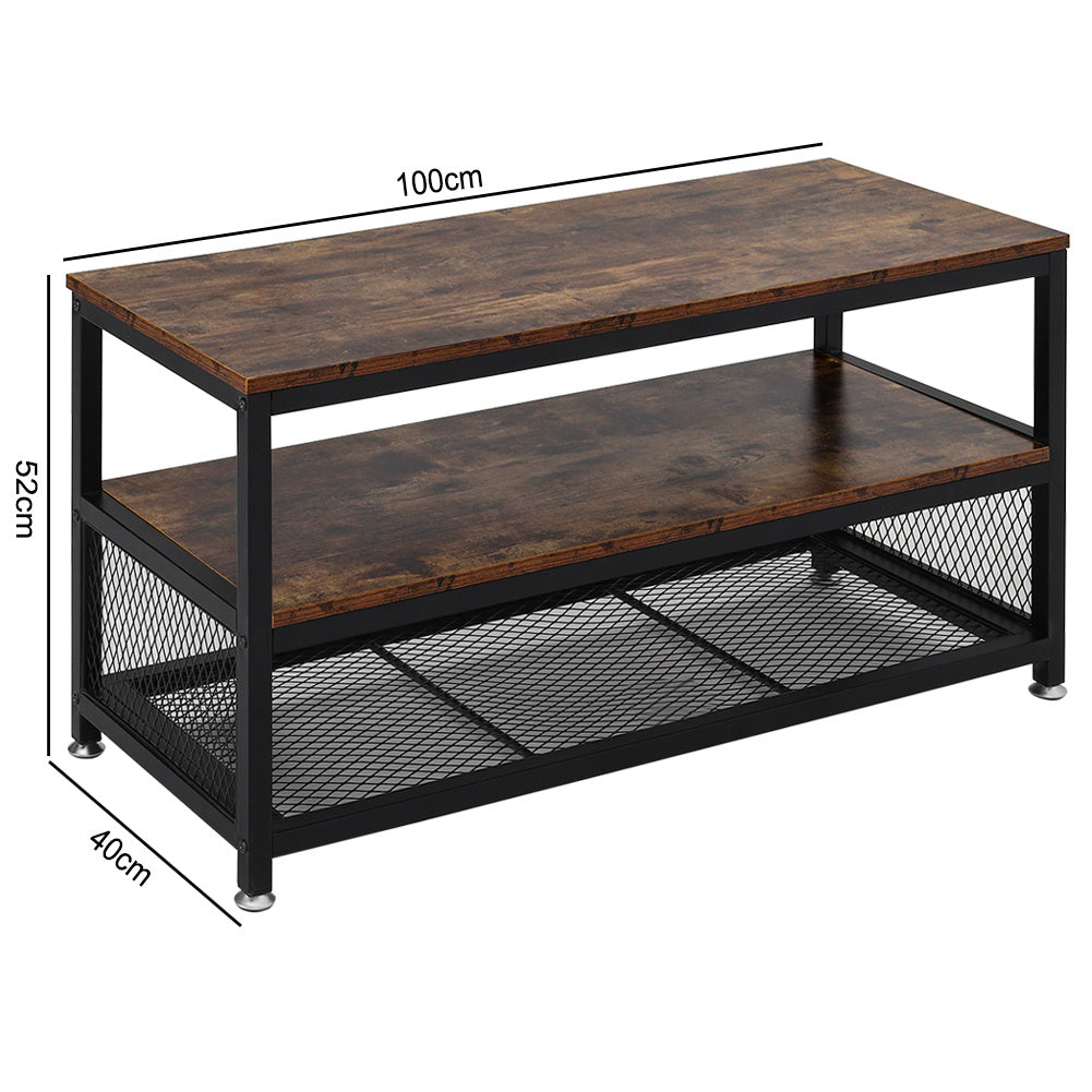 Industrial Rustic Wood TV Stand Industrial Style Furniture End Tables Living and Home