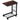 Adjustable Vintage Shaped Side Table with Black Legs Living and Home