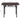 Folding Computer Desk Laptop PC Study Working Table Living and Home 100cm(W) x 60cm(D) x 75cm(H)