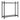 122cm W Iron Black Firewood Logs Holder Indoor Outdoor Log Racks Living and Home