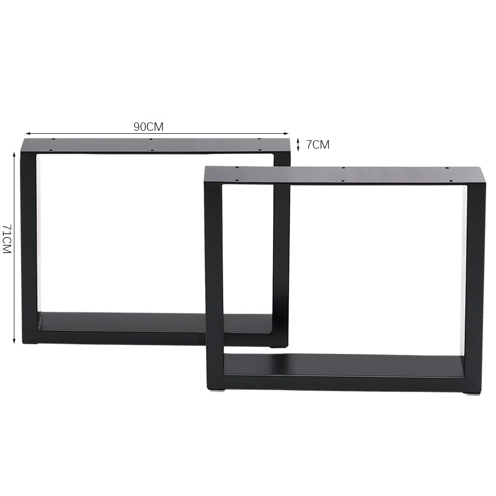 Rectangular Iron Table Legs Heavy Duty DIY Table Bases DIY Tools Living and Home