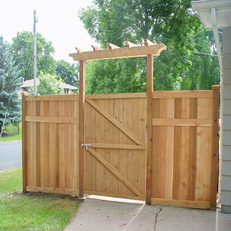 Pine Wood Garden Gate with Latch Garden Gates Living and Home