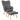 Wingback Lounge Chair and Footstool WingbackChair and Footstool Living and Home