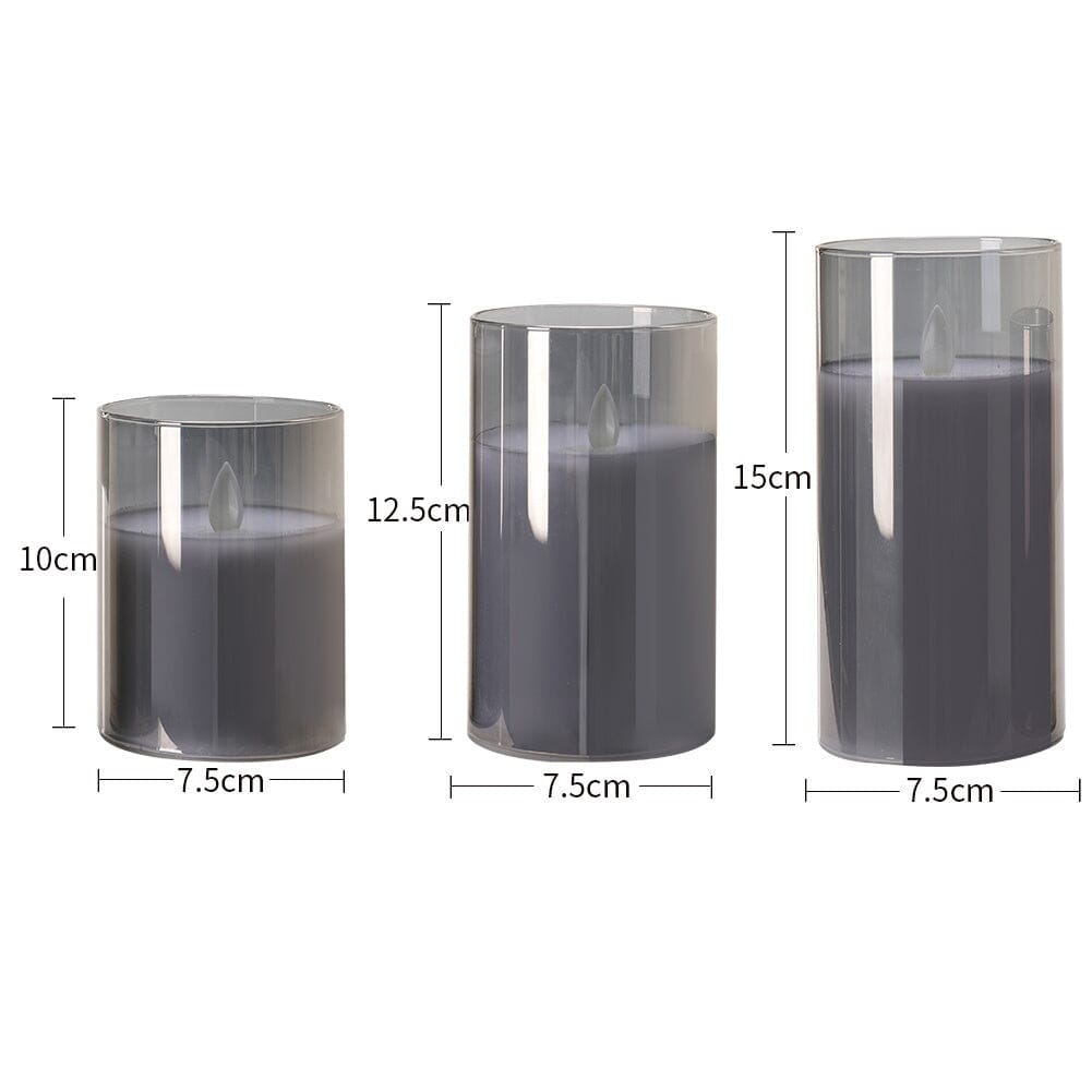 Elegant LED Remote-Controlled Flameless Candle Set Living and Home