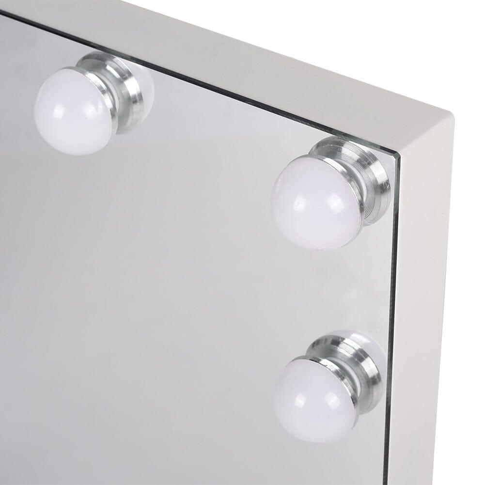 50cm W Rectangle Hollywood LED Lighted Cosmetic Mirror LED Make Up Mirrors Living and Home