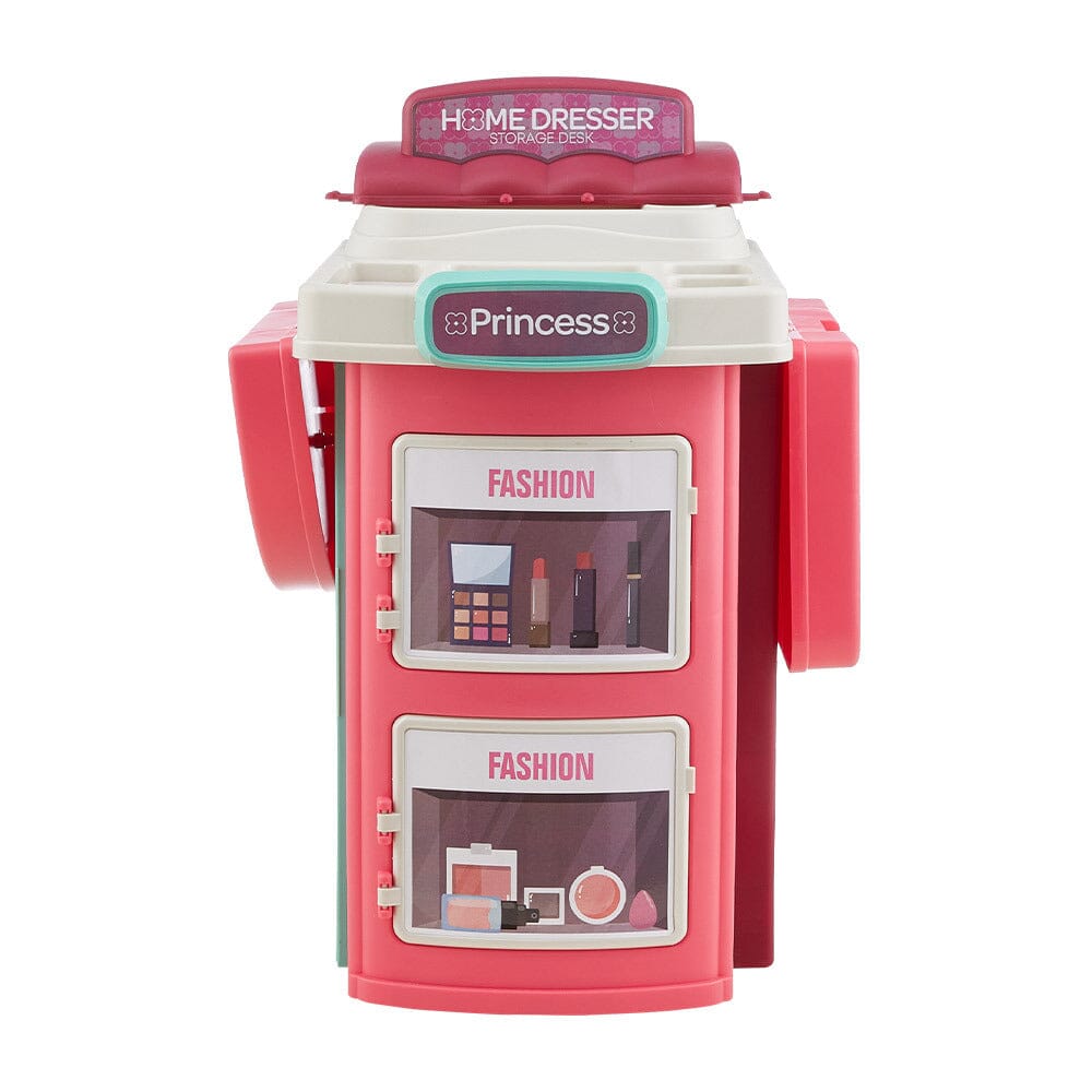 Fun Bucket-Shaped Toy Storage Vanity Table Living and Home