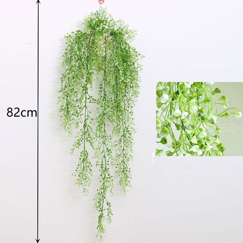 Hanging Ivy Plants Wall Decor Artificial Floral Vines for Party Xmas Christmas Living and Home