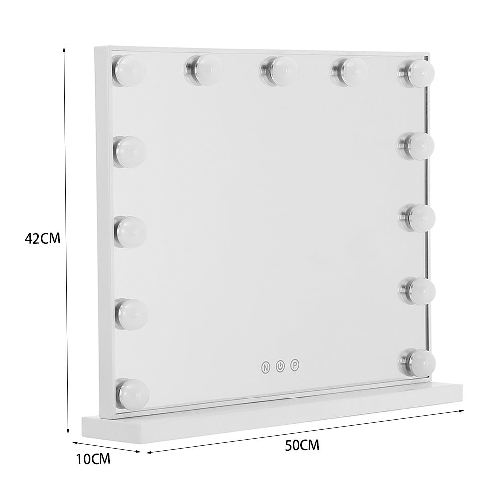 Makeup Vanity Mirror with LED Lights Face Mirrors Living and Home