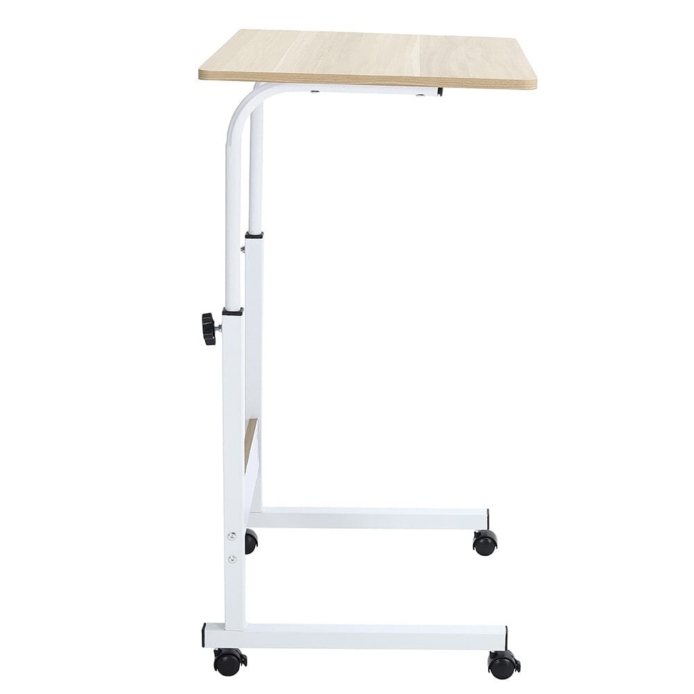Minimalist Movable Laptop Desk in Maple Wood Finish Living and Home