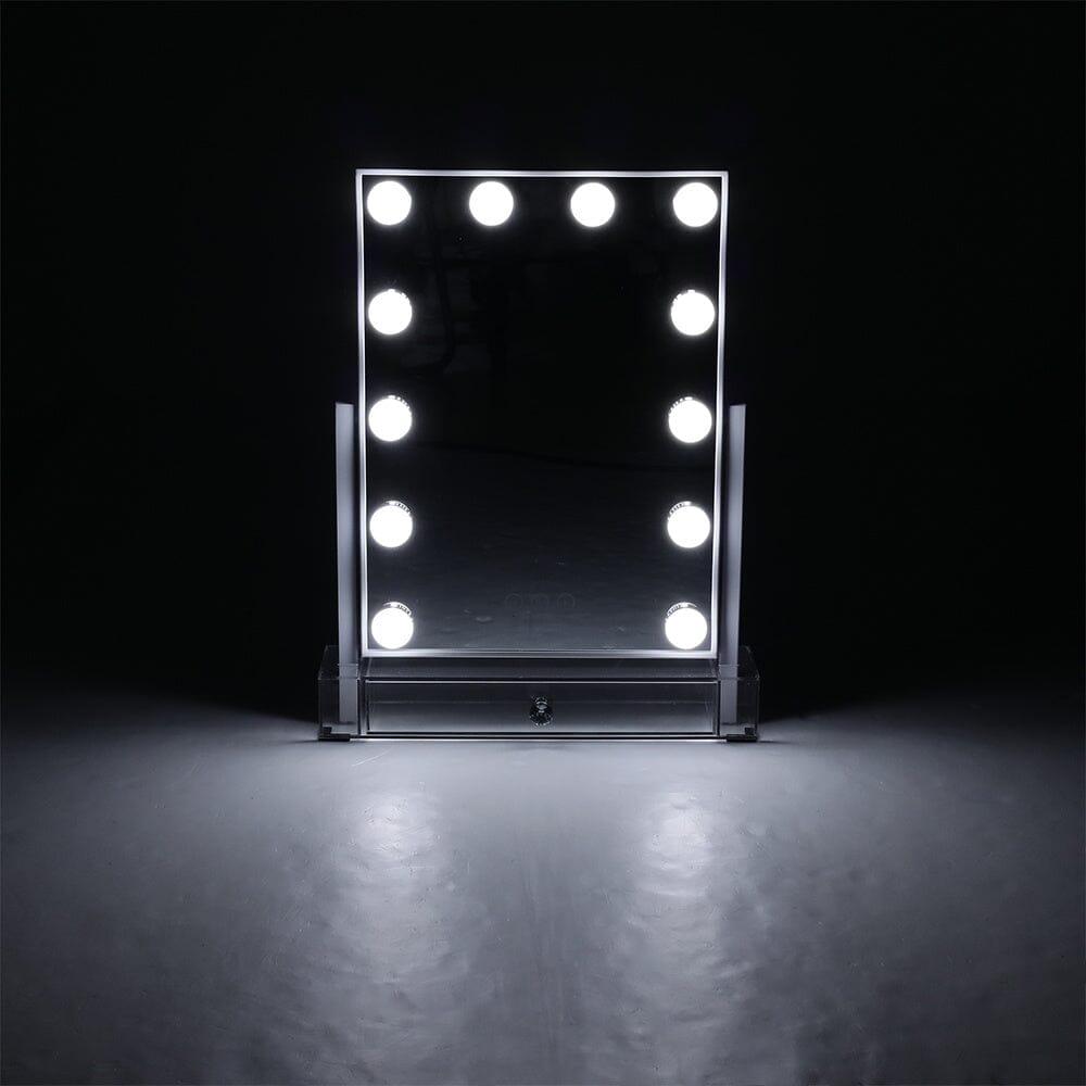 Rectangular Hollywood Vanity Makeup Mirror Living and Home