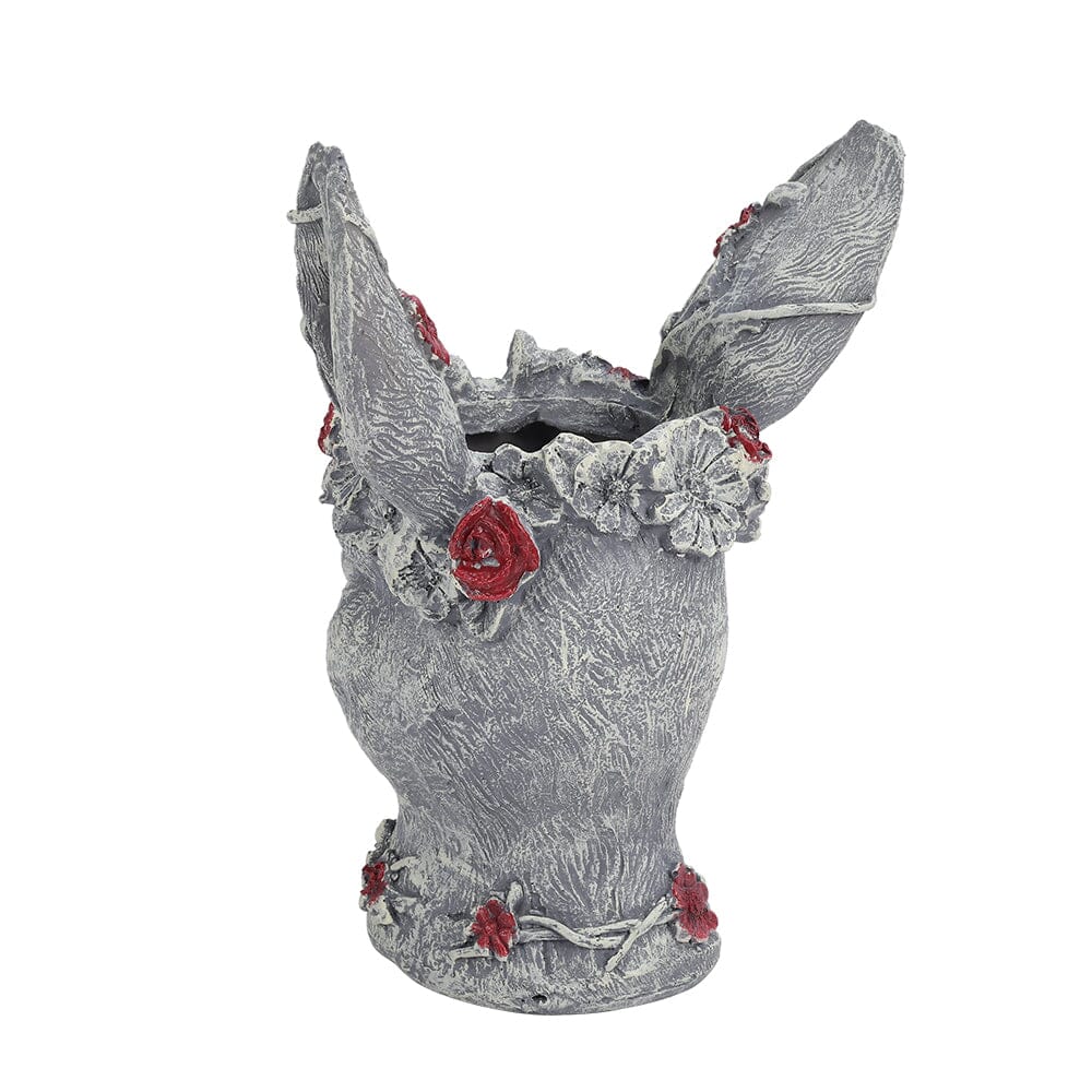 Resin Animal Bunny Rabbit Statue Hare Figurine Ornament Living and Home