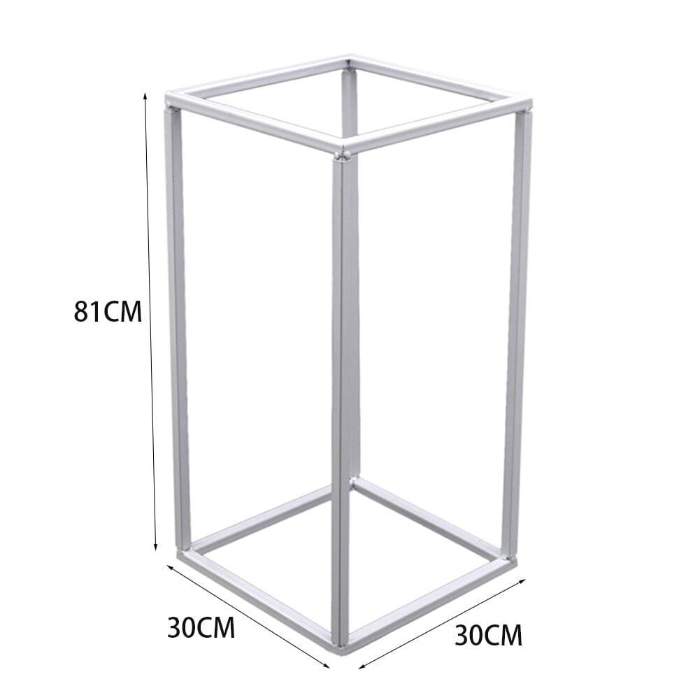 Metal Column Flower Stand for Wedding Decoration Can be Disassembled Plant Stands & Shelves Living and Home
