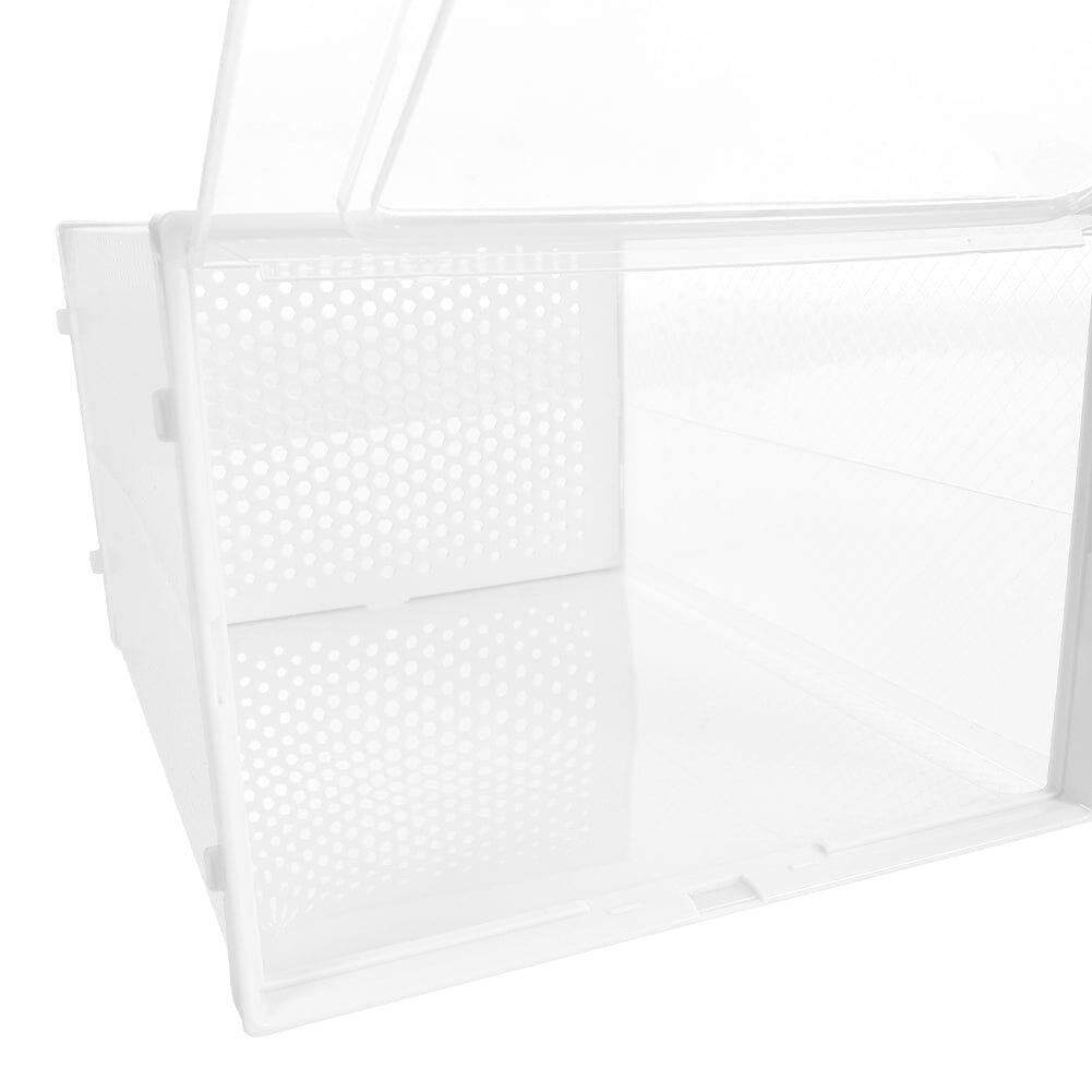 12 Pack Clear Plastic Shoe Storage Boxes Storage Boxes Living and Home