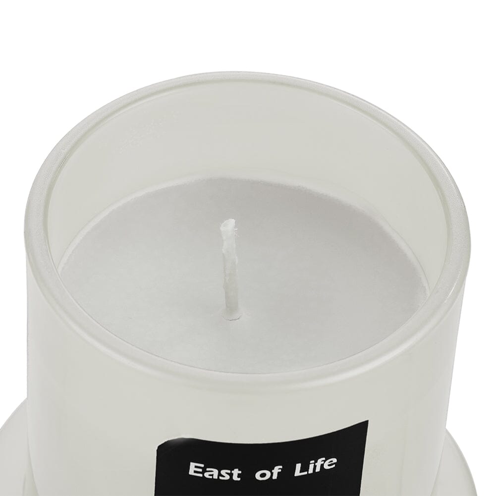 White/Grey Soy Wax Scented Candle English Pear & Freesia Scented Candles Living and Home