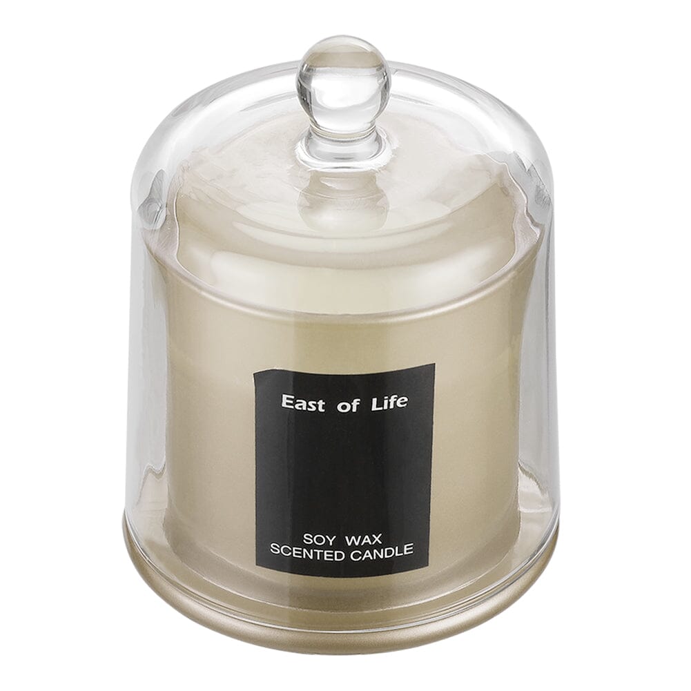 White/Grey Soy Wax Scented Candle English Pear & Freesia Scented Candles Living and Home