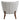 White Boucle Teddy Upholstered Accent Chair with Footstool Lounge Chairs Living and Home