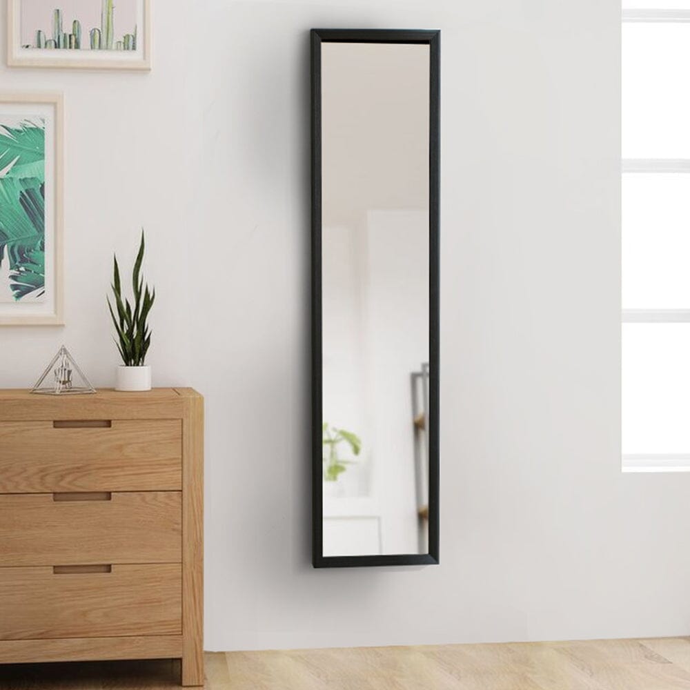 Rectangle Wood Full Length Mirror Wall Mirror Wall Mirrors Living and Home