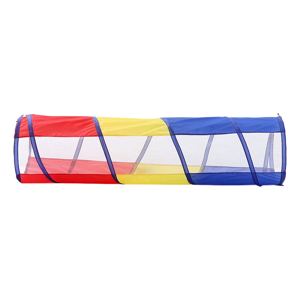 6FT Crawl Play Tunnel Pop-up Tunnel for Kids Multicoloured Living and Home