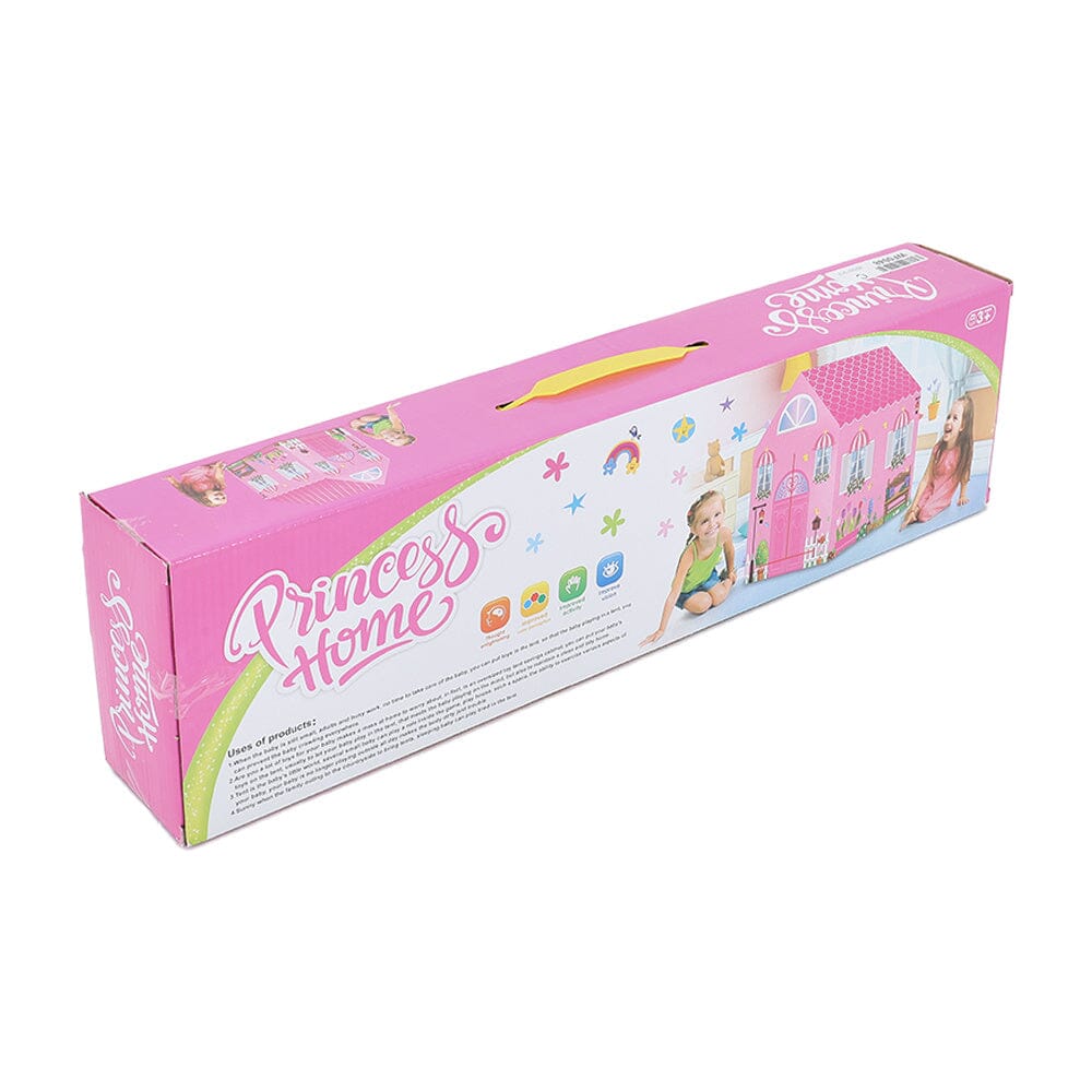 Girls Play Tent Pink Princess Castle Portable Playhouse Living and Home