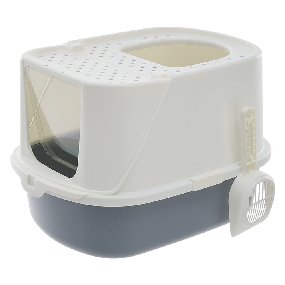 Lifeideas Large Hooded Cat Litter Box with Scoop Living and Home