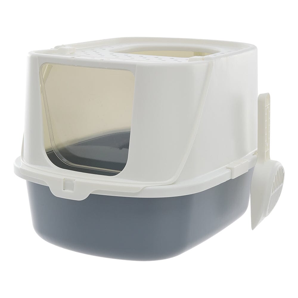 Lifeideas Large Hooded Cat Litter Box with Scoop Living and Home