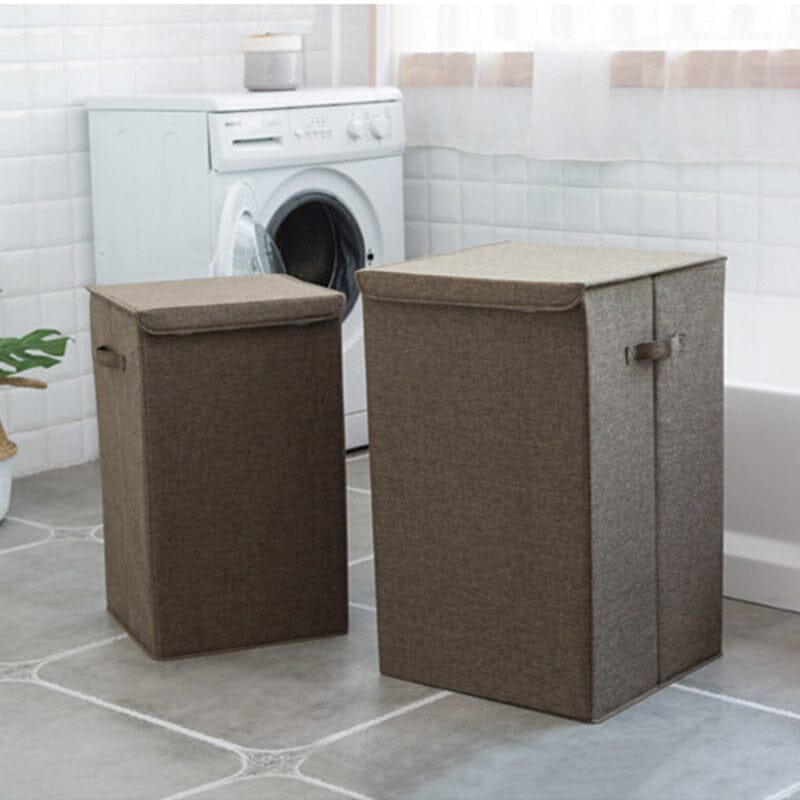 Foldable Home Laundry Baskets Laundry Hamper with Lid Laundry Baskets Living and Home