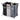 3 Grid Large Laundry Basket Sorter Hamper with Aluminum Frame Laundry Baskets Living and Home