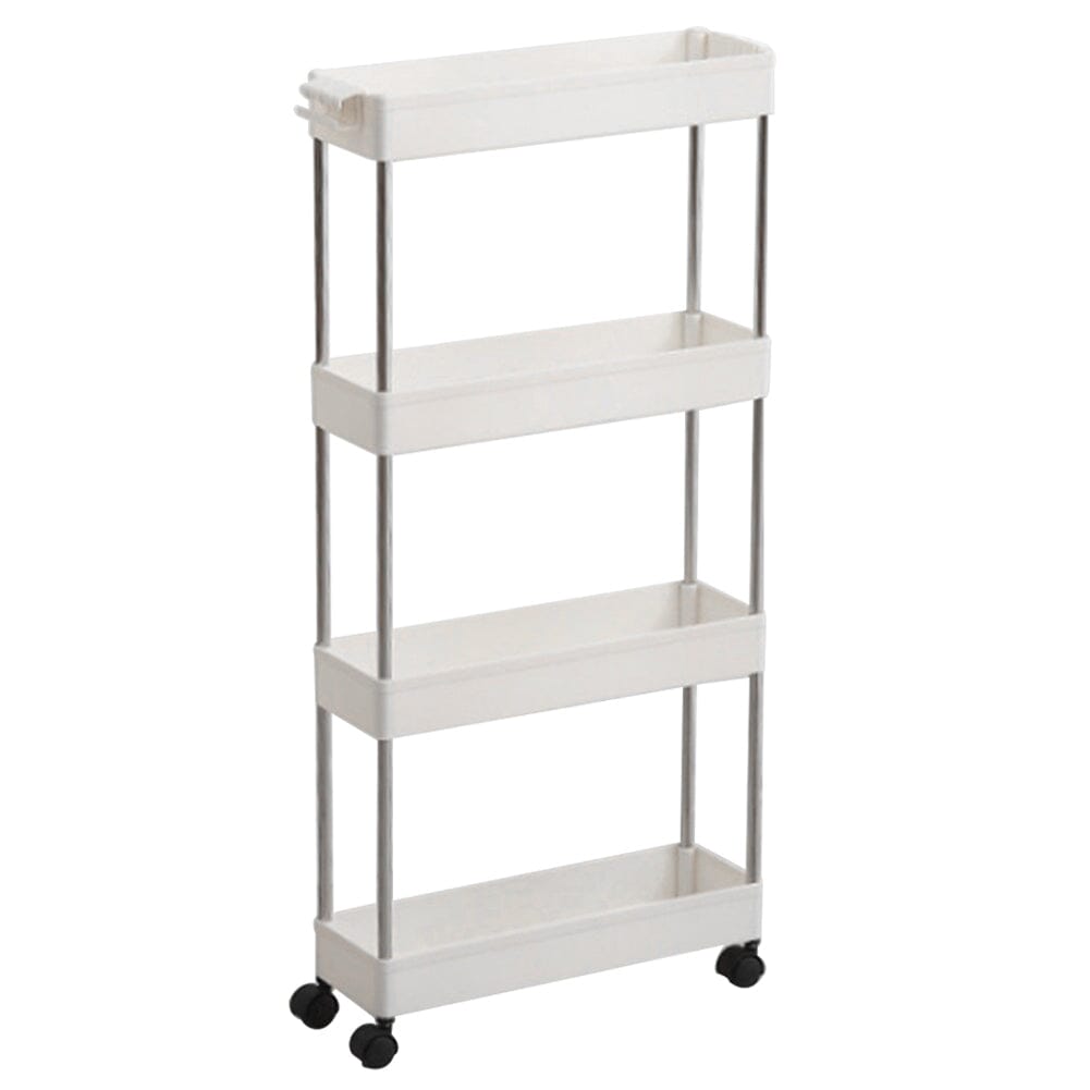 Corner Storage Rack Shelf Plastic for Bathroom Bathroom Trolleys Living and Home