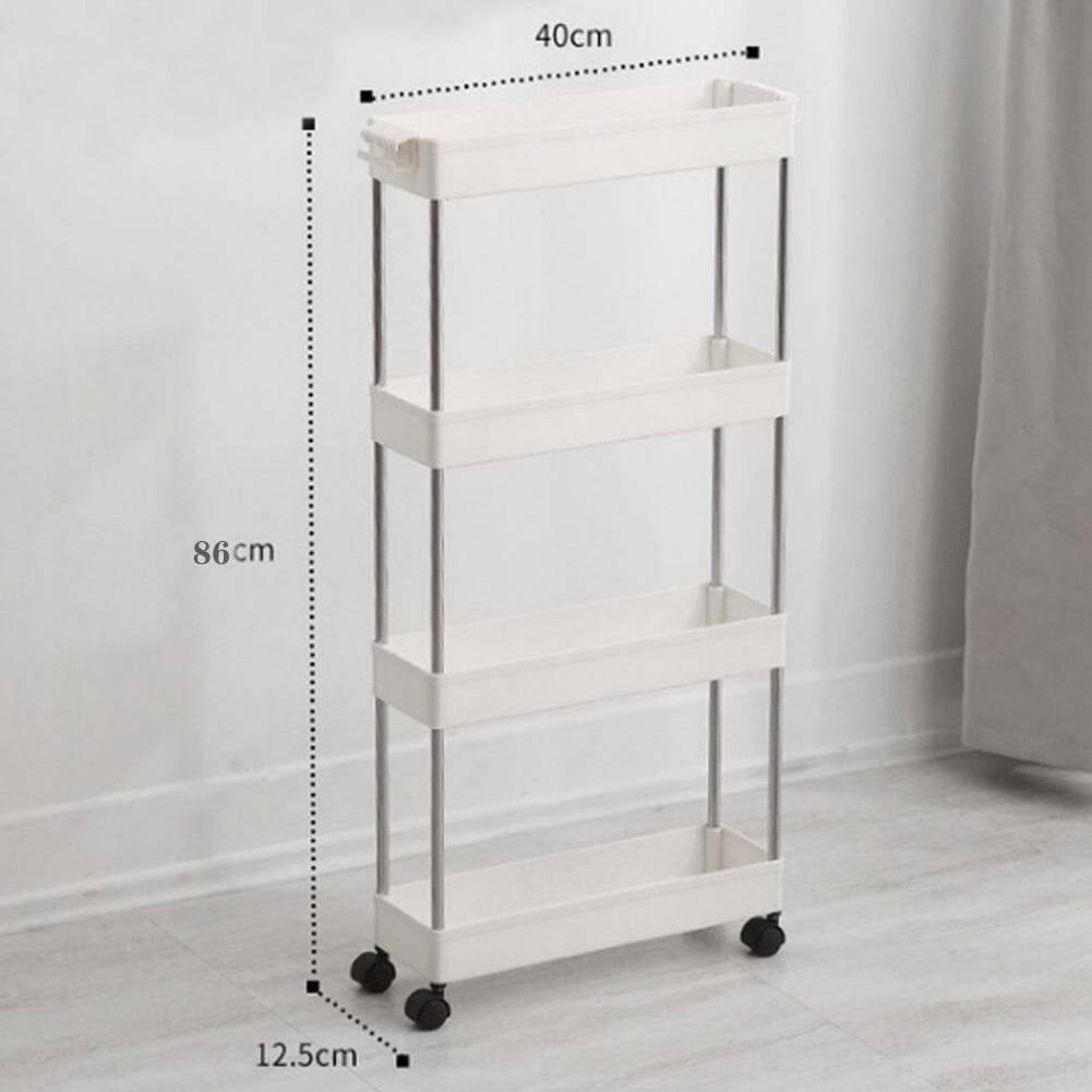 Corner Storage Rack Shelf Plastic for Bathroom Bathroom Trolleys Living and Home