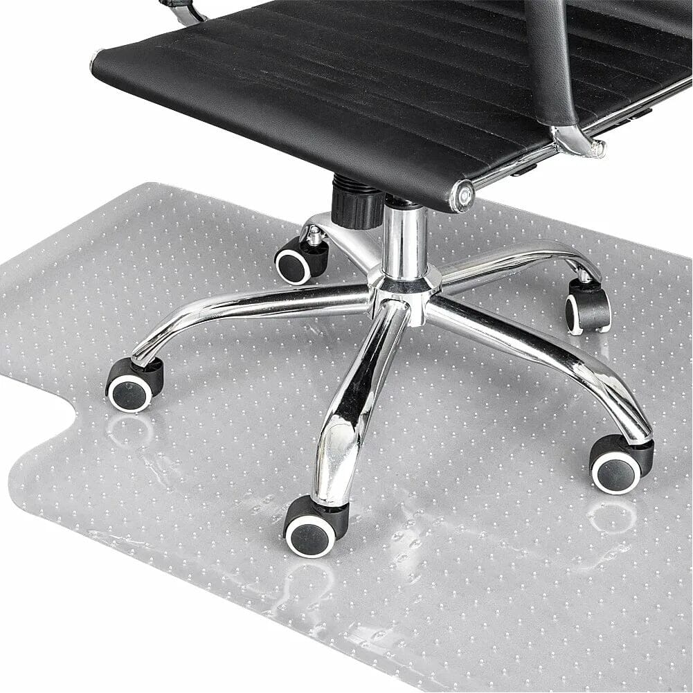 120 cm W PVC Clear Non-Slip Office Chair Desk Mat Floor Carpet Floor Protector Office Accessories Living and Home