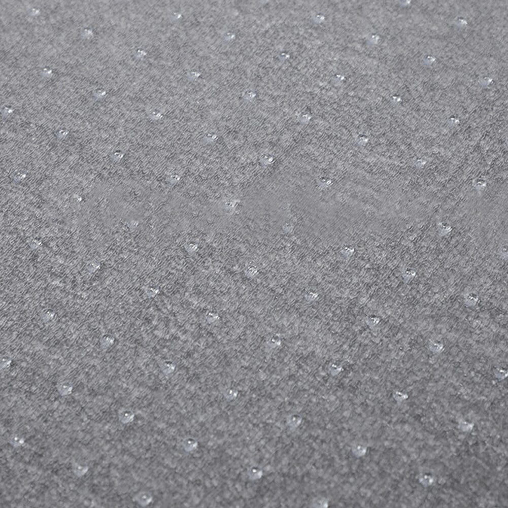 120 cm W PVC Clear Non-Slip Office Chair Desk Mat Floor Carpet Floor Protector Office Accessories Living and Home