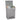 Cotton Flax Hamper Laundry Baskets Foldable Washing Clothes Storage with Lid - Grey Laundry Baskets Living and Home