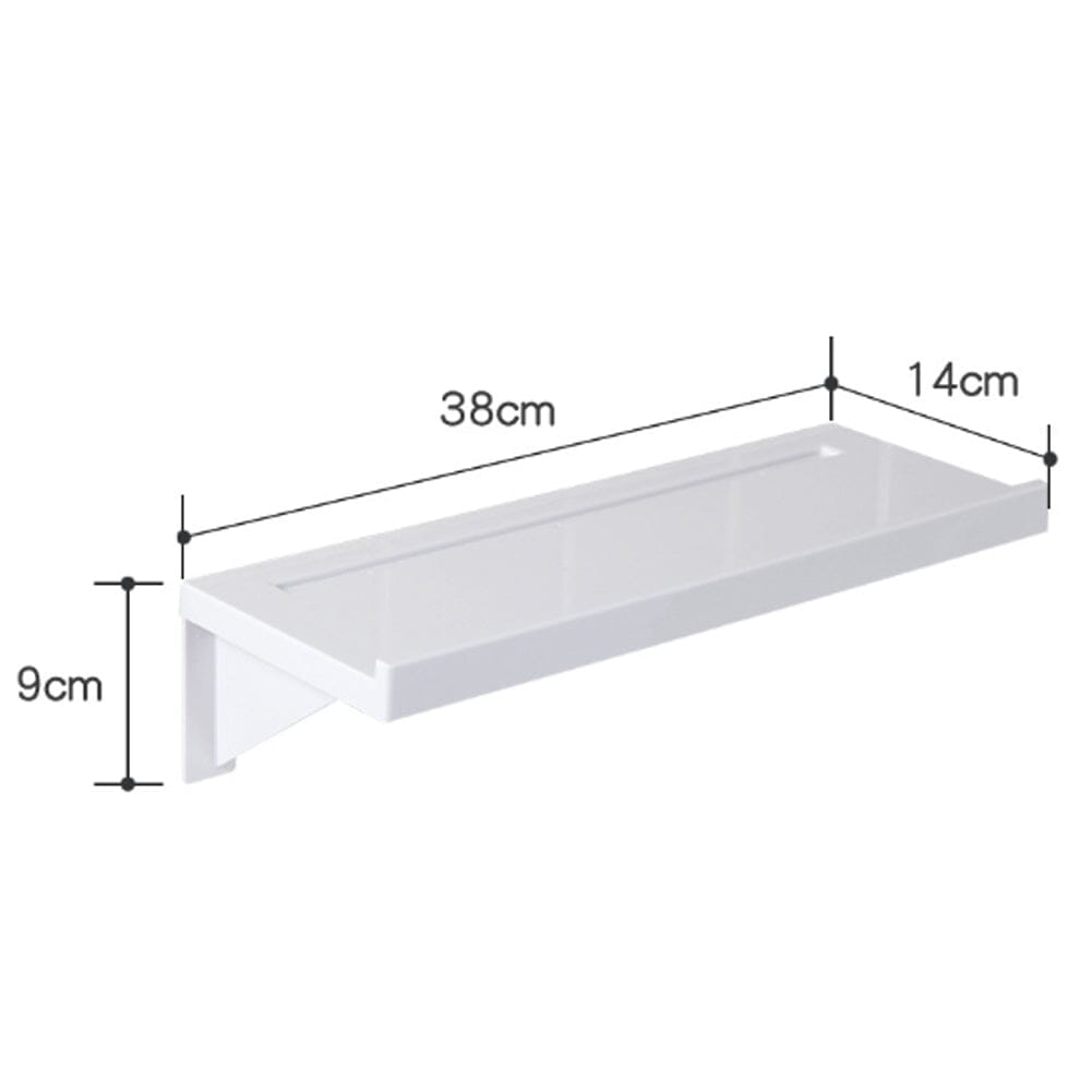 Bathroom Self-Adhesive Shelf Waterproof Shower Rack Shower Caddies Living and Home