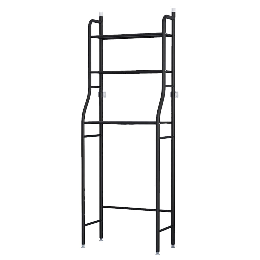 3 Tiers Metal Bathroom Organizer Over Toilet Rack Storage Shelves Shower Caddies Living and Home