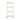 Shelf Trolley Cart Storage Rack for Kitchen Bathroom Kitchen Trolleys Living and Home 4-Tier White