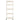 Shelf Trolley Cart Storage Rack for Kitchen Bathroom Kitchen Trolleys Living and Home 5-Tier White