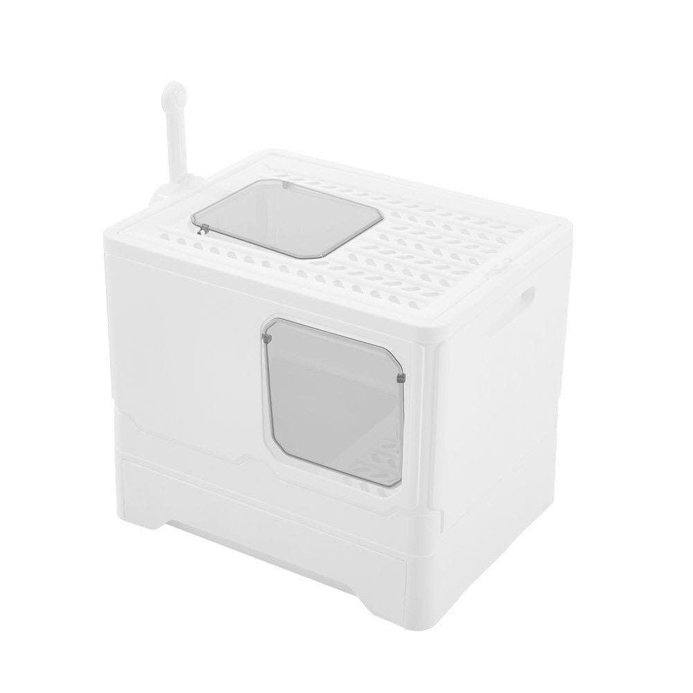 Anti Splash Enclosed Cat Litter Box Living and Home
